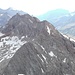 Drei Berge, die ich beim meinem Aufenthalt ebenfalls bestieg, man sieht den Grat zum Monte Dragone, den ich beging (Beginn am Bildrand unten links).