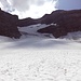 Ich aber steige aber ohne Vorabinformation über den Gletscher auf.