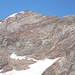 Zoomaufnahme des Monte Dragone; rechts der Abbruch, den man wohl etwas heikel umgehen kann.