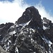 Ich entdecke eine mögliche Route auf den Pointe de Tzan! Erst am sichtbaren Grat aufsteigen, dann die Flanke unter dem Gipfelaufbau nach links queren u. um die "Ecke" rum.
