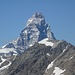 Die Testa Leone, die ich bei meinem Aufenthalt in der Region Aosta bestieg, wirkt unscheinbar neben dem Matterhorn.