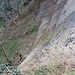 Die Königsroute durch diese Stufe. Für mich war es das Risiko nicht wert, zu unbedeutend der Gipfel zu gross die Absturzhöhe. Machbar wäre es bestimmt