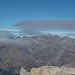 Der Monte Cinto ist von Schleierwolken umgeben