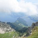Tiefblick zum Haslihorn und Vierwaldstättersee (Alpnachersee)