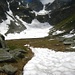 La piana sul bivio tra Alpe Granus e Bivacco Ravelli