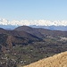 Dal Monte Rosa al Fletschhorn: panorama dal Monte Pasquella.