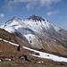 Am Süd-West-Sattel mit Blick zum Nordgipfel