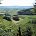 Aussicht vom Roten Stein nach Süden