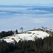 Wielesch über dem Nebelmeer und Sicht wohl bis zur Kette über Solothurn