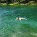 ..zum Abschluß noch ein Bad im herrlich kühlen Grünen See