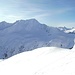 Blick zum anspruchsvollen Skitourenberg Körlspitze