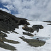 Eine weglose Abkürzung. Im Bild, Punkt 2732m am Westgrat.