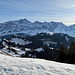 Säntis, im Winter ist der Säntis von Norden her praktisch den ganzen Tag im Schatten.