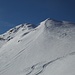 Der zu begehende Bergkamm zum Rosserspitz im Zoom