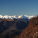 Blick nach Westen beim Aufstieg zum Monte Denervo