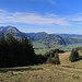 Aussicht vom Fähnerenspitz hinunter nach Appenzell