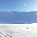 Rückblick zum abgefahrenen Hang