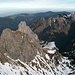 An Gumpenkarspitze und Geiselstein vorbei eröffnet sich der Tiefblick zum Wankerfleck