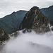 Mystische Stimmung am frühen Morgen auf Machu Picchu