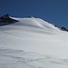 Blick zum Furgghorn mit Skispuren