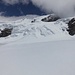 Gletscherbrüche unter den Breithornzwillingen und der Roccia Nera