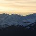 Alpsitze und Zugspitze mit Jubiläumsgrat