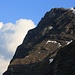 Aussicht vom Biwakplatz auf dem Abgschütz (2263m) zum nahen Hochstollen / Gemsegg (2480,7m).