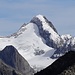 Das Oberaarhorn - im August bestiegen - nun mit weißem Belag in der Aufstiegsflanke