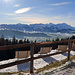 traumhafte Aussicht vom Gasthaus Gäbris aus in den Alpstein<br />