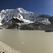 riesiger Gletscher-See hinter der Moräne des Base Camps