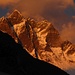 nochmals ein schöner Sonnenuntergang am Lhotse