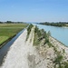 Rhein mit Hochwasserbecken