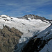 Blick zum Ober Grindelwaldgletscher, links Rosenhorn (3689m), rechts Bärglistock (3656m)