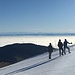 Juste sous le sommet, les connaisseurs reconnaitront tout de suite le triptyque Eiger-Mönch-Jungfrau 