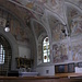 reicher Freskenschmuck im Inneren der Kapelle