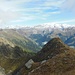 Blick über den Nordgrat des Gitsch zum Talschluss des Pfunderer Tals