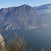 Monte San Salvatore : panoramica sul Lago di Lugano o Ceresio