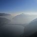 Monte San Salvatore : panoramica sul Lago di Lugano o Ceresio