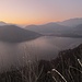 Sasso delle Parole : panorama sul Lago di Lugano o Ceresio