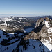 Spitzflue vor Schwyberg und Schwarzsee. 