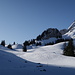 Blick zum Euschelspass.Blick zum Euschelspass.