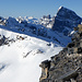 Das nächste Gipfelziel "Bärenhorn", so photographiert während dem Aufstieg zum Wintertümli. 