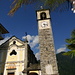 Am Ziel: Kirche in Mergoscia