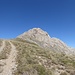 Vom Südpass Richtung Gipfelaufbau.
