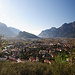 Blick von den Oliventerassen Richtung Gardasee