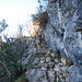 Aufstieg an der Westseite des Colodri