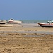 Tag 5 (28.12.) - الرويس  (Ar Ruways):<br /><br />Boote, meist von Fischern, liegen wie seit Jahrunderten bei Ebbe in den Mangrovensümpfen beim alten Hafen.<br />