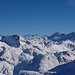 Berninagruppe in Bildmitte rechts vom Surettahorn 