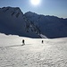 Montée au col du Névé de la Rousse 