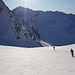Montée au col du Névé de la Rousse 